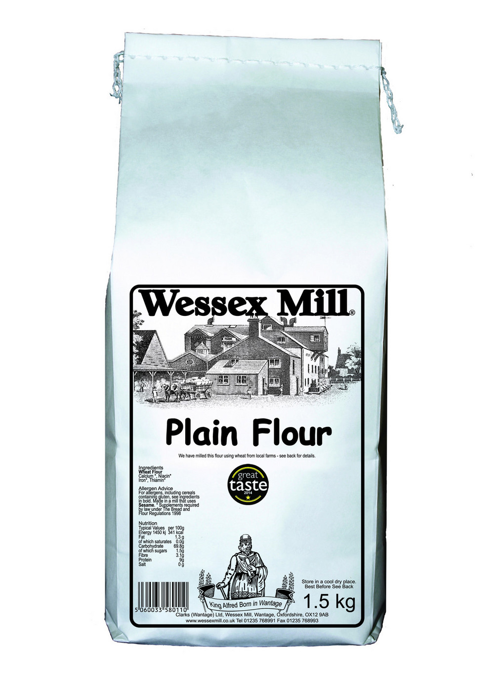 Wessex Mill Plain Flour 1.5kg | Order Online | Fisher of Newbury